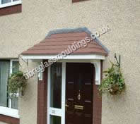 Front door canopy Front door canopy