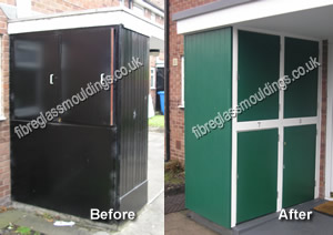 GRP Bin Store Overclad